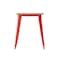 Flash Furniture 23.75 SQ Dining Table Brown Poly Top/Red Frame JJ-T14619-60-BRRD-GG - alternate 9